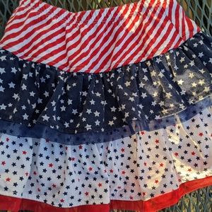 4th of July adorable skort size 5T.